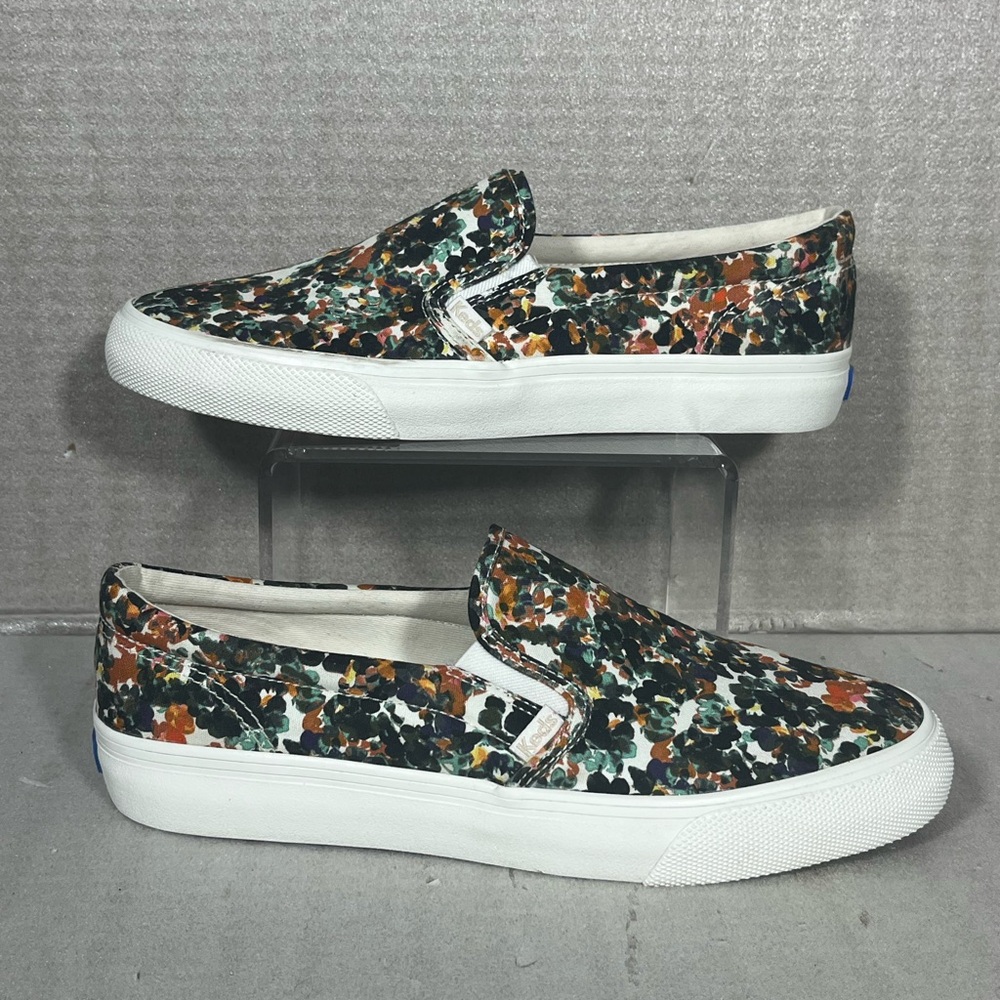 Keds Jump Kick Multicolor Floral Print Women's Size 9 Sneakers (WF6634)